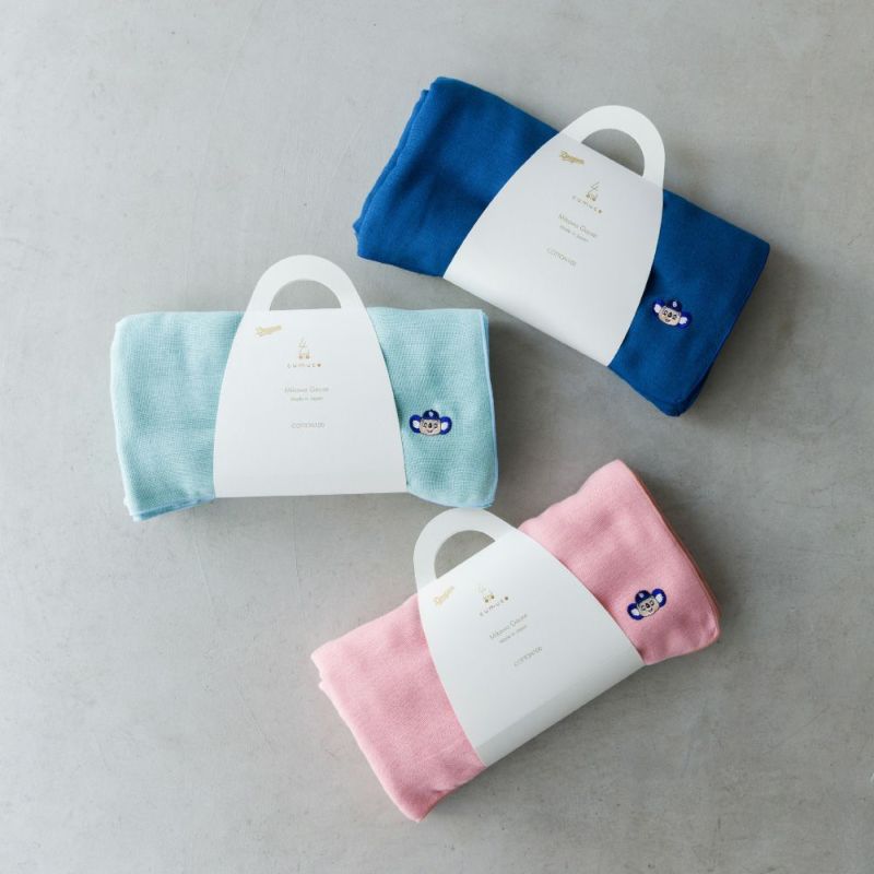 クムコ×ドラゴンズ ドアラの刺繍入り 6重ガーゼひざ掛け | おもてなし